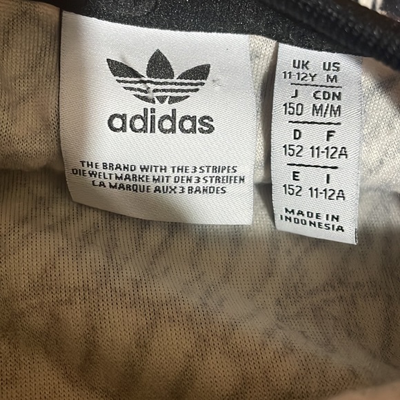 Adidas Youth Zebra Print Sweatshirt - Picture 3 of 4